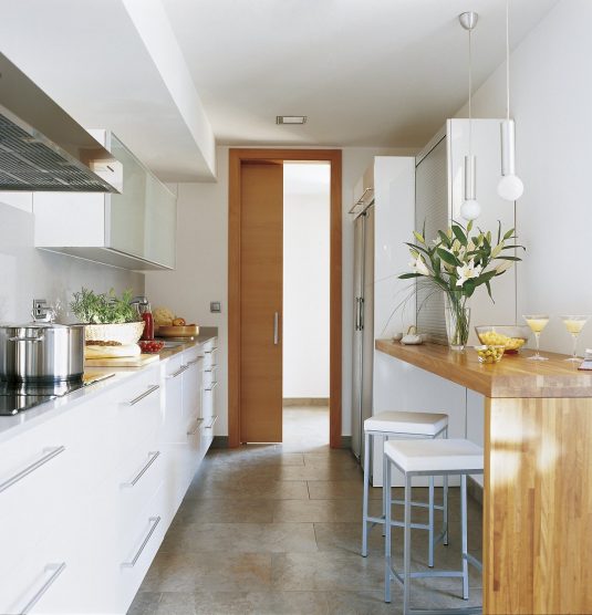 Galley Kitchen Is The Right Layout For Small And Narrow Spaces