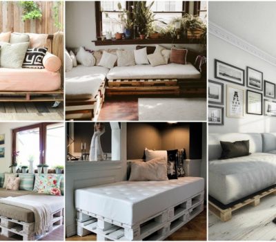 DIY Pallet Sofa Ideas For Living Room On A Budget