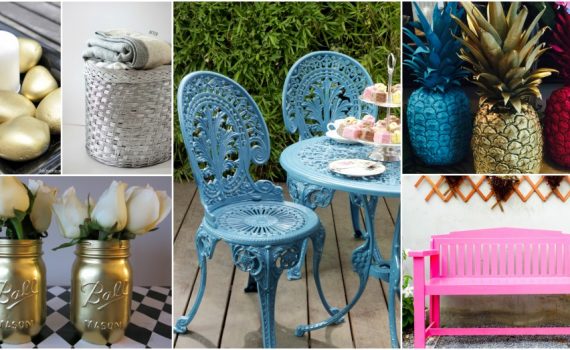 Spray Paint Hacks To Upgrade Your Home For Cheap