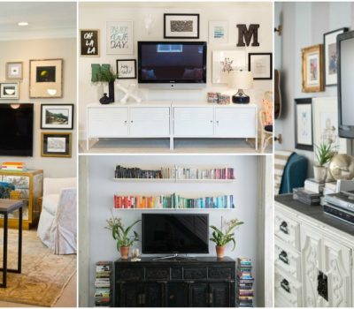 Decor Around TV :Helpful Tips To Make A Statement In Your Living Room