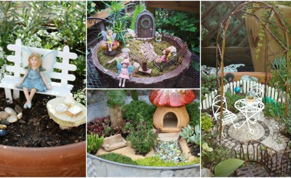 Awesome DIY Fairy Garden Ideas That Anyone Can Make