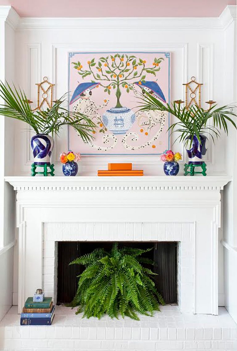 Fireplace Decor Ideas For When You Are Not Using It