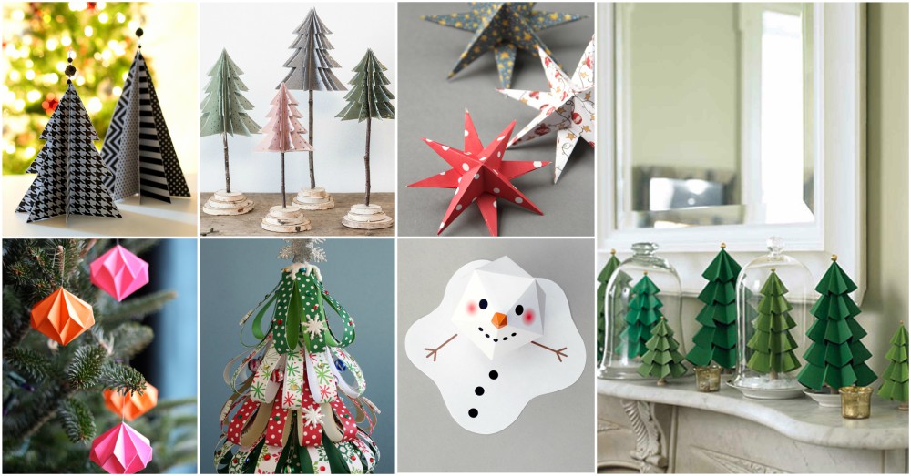 DIY Christmas Paper Decor That Anyone Can Make