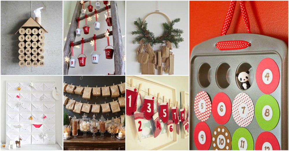 DIY Christmas Advent Calendar Ideas That Anyone Can Make