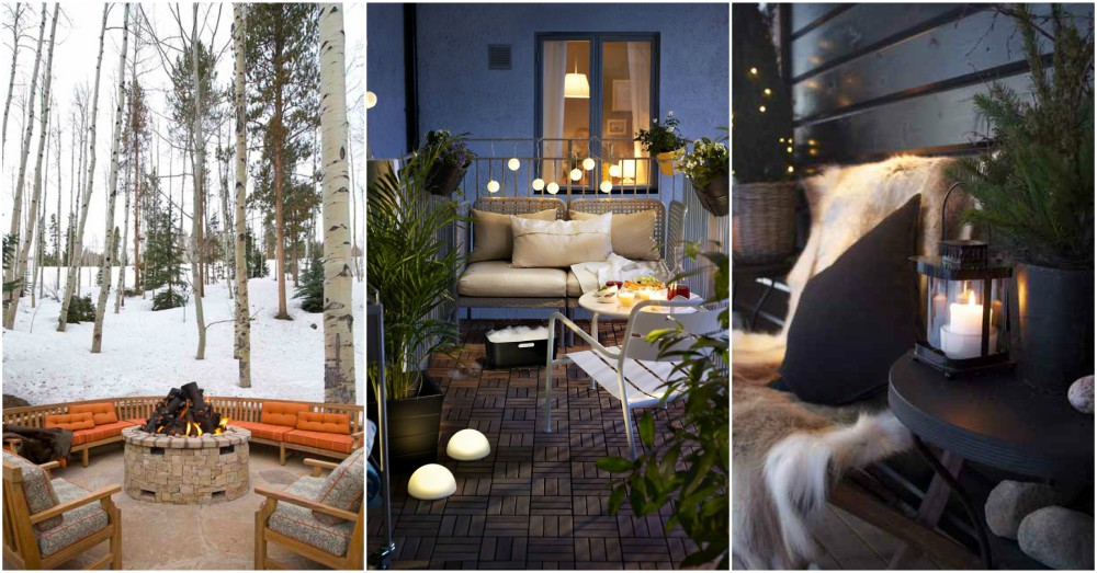 Winter Patio Tips To Make It Cozy And Warm