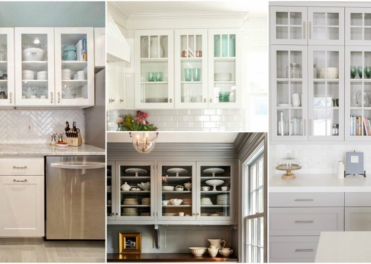 How To Style Your Glass  Front Kitchen  Cabinets  In A 