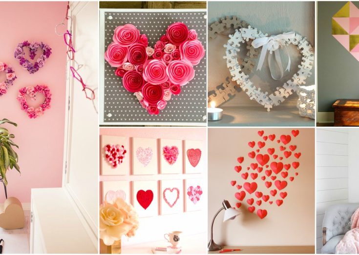 DIY Valentines Day Wall Decor That Anyone Can Make