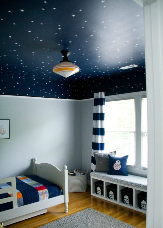 Space Theme Bedroom 4  535x747 
