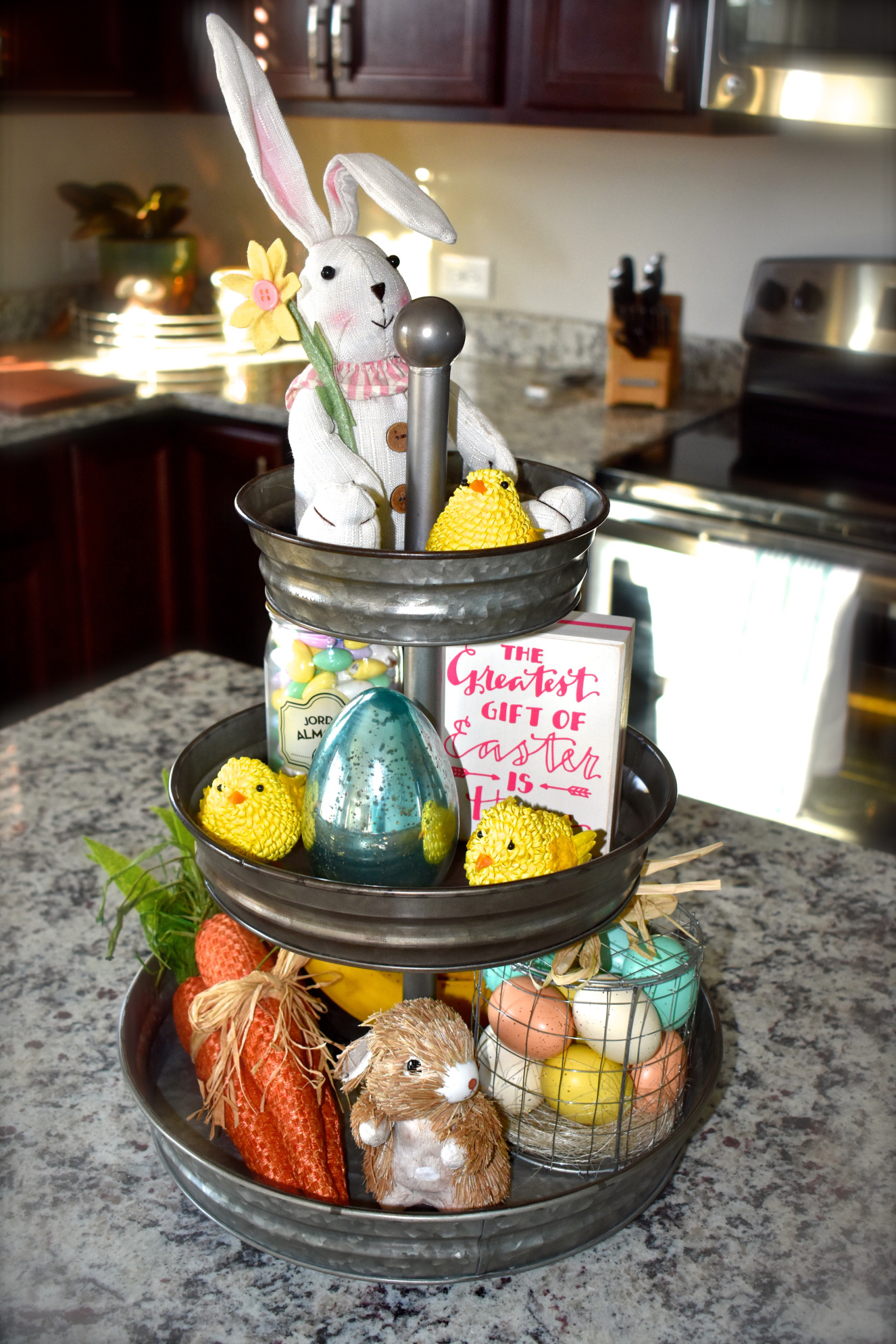 Eggcelent Easter Tiered Tray Ideas And Tips For Styling Yours