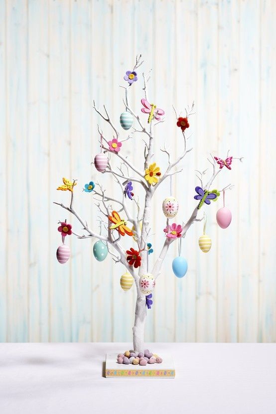 Colorful DIY Easter Tree Ideas That You Must See