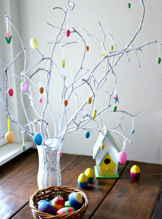 Colorful DIY Easter Tree Ideas That You Must See