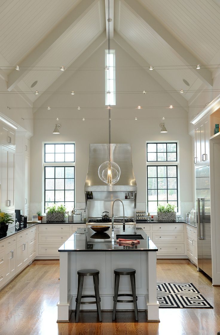 All You Need To Know If You Dream About A High Ceiling Kitchen