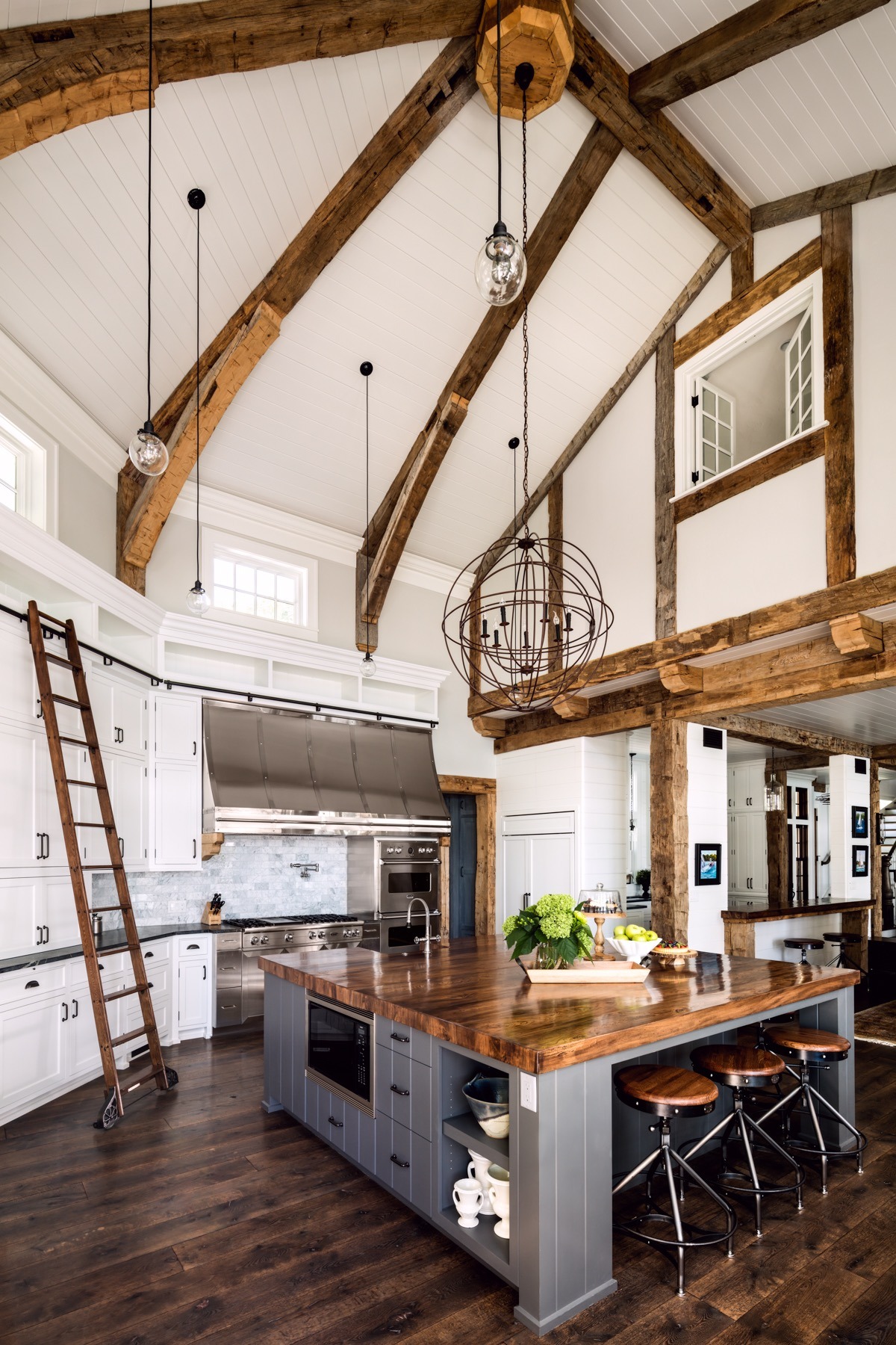 All You Need To Know If You Dream About A High Ceiling Kitchen