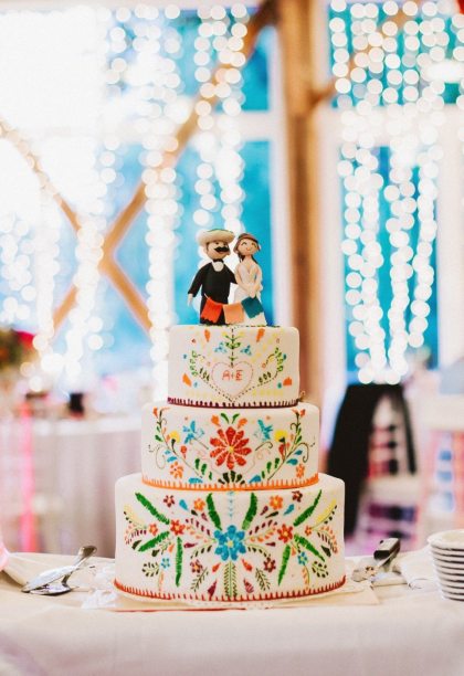 Mexican Wedding Cake Ideas That Are So Colorful