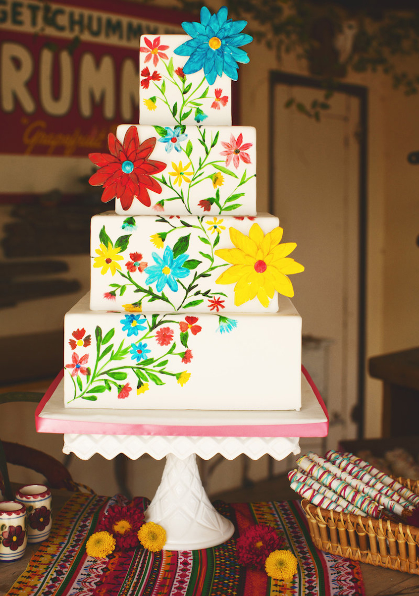 Mexican Wedding Cake Ideas That Are So Colorful