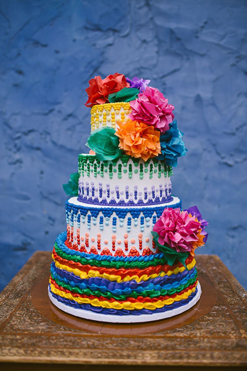 Mexican Wedding Cake Ideas That Are So Colorful