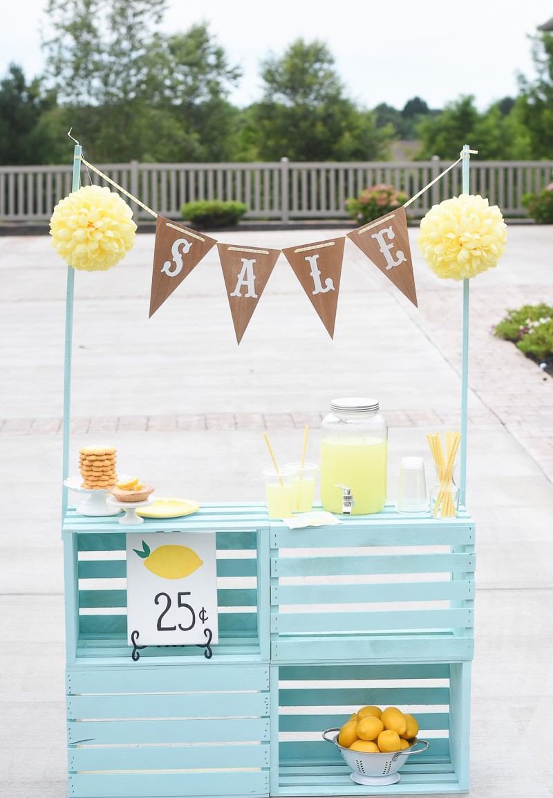 how to make a lemonade stand for kids