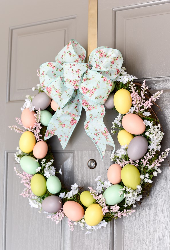 20 Spectacular DIY Easter Wreath Ideas That You Can Make