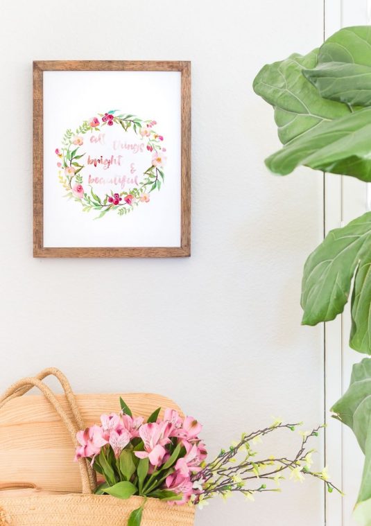 Free Printables For Spring Decor That You Should Grab Now