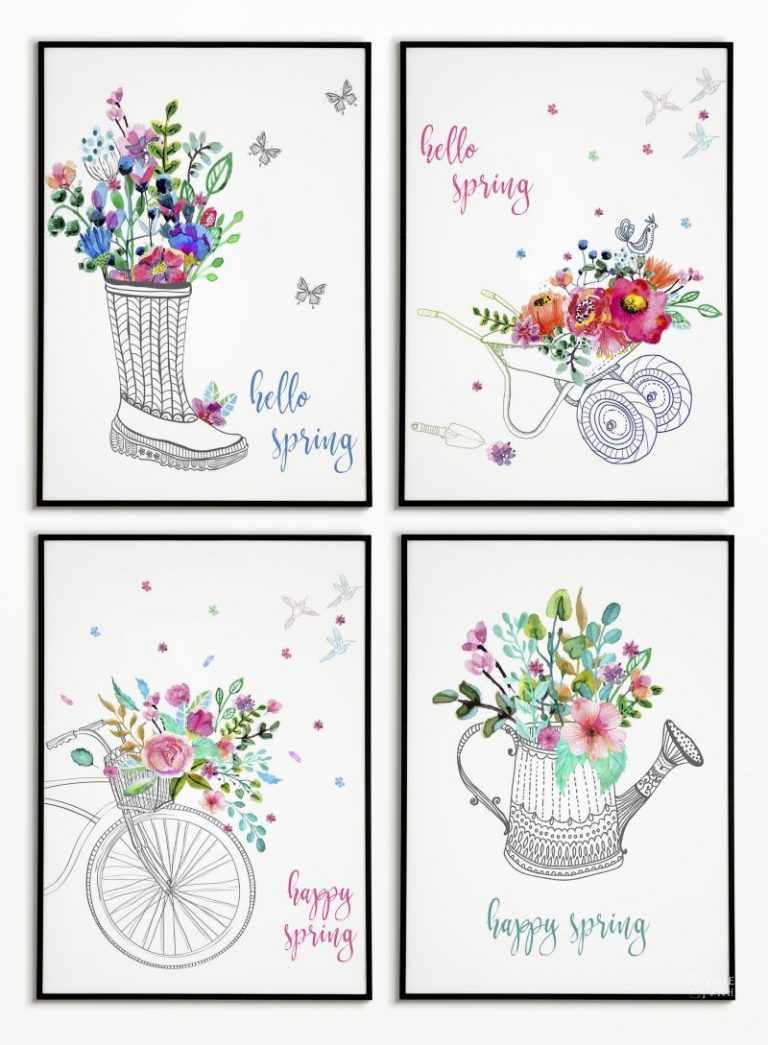 Free Printables For Spring Decor That You Should Grab Now